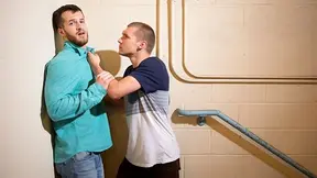 Stalker Quentin Gainz fucks his target, Elye Black
