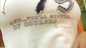 Teenage redhead with pawg & boobs has loud ass pumping