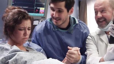 Blonde Bride to be gets A BIG Gift