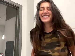 Prettypussyslut, Chick Strips On Webcam With Great Tits