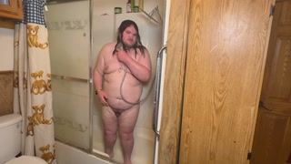Gay Man Taking Shower