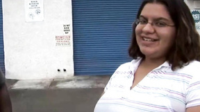 BBW worshipping a monster cock