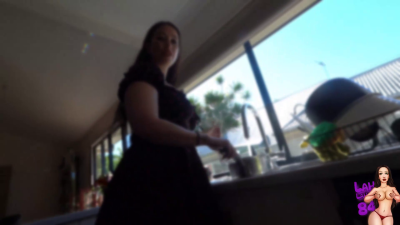 Step-son interrupts step-mommys planned date with huge dick