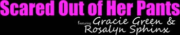 Gracie May Green's Halloween Threesome Frenzy with Rosalyn Sphinx