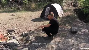 Straight Twink Doesn't Hesitate To Slide Some Cock In His
