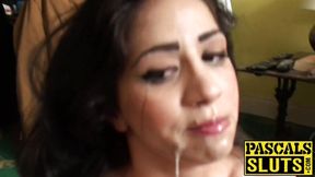 Submissive Latina Juliad De Lucia roughly fucked By Pascal