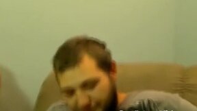 ”Unshaved American Lurch sucked off by mature ebony homo”