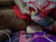 Humping very hard on my girl pussy. She is making lots of noise