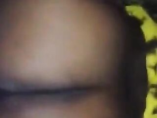 Aged Black With Overweight Booty Takes Backshots