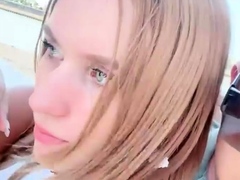 Amateur euro teen fucked doggystyle