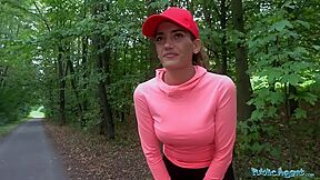 Hot Spanish Jogger Fucks On Stairs - Penelope Cum