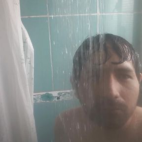 A COLD SHOWER BEFORE MASTURBATING