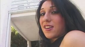 Hot slut in fishnet gets anally drilled and filled with jizz in IR action