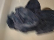 Pissing on UA shorts