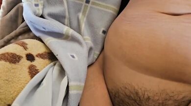 While she plays with herself I stuff her full with my thick load