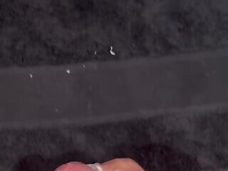 Thirsty curved cock cums hard for you