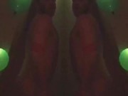 Stripping to a cum filled poem