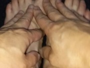 Hola a todos! Mi primer video. Que mas les gustaría ver relacionado a mis pies?