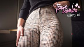 Naughty Coworker Cameltoe Tease And Denial