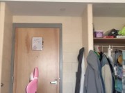St8 College JOCK Jerks while Roomate is out(NO Cumshot)PT.1