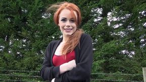 Ella Hughes gets banged in the outdoor