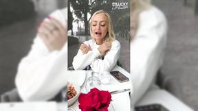 ”Romantic Rainy Fuck Date With Hot Babe Elana Bunnz”