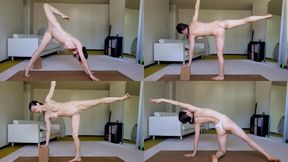 Hot Naked Yoga Part 1 4K