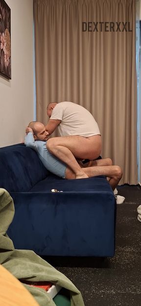 Arnold Big Huge Dick. Seduced a Skinny Sexy Man.by Chubby Big Daddy