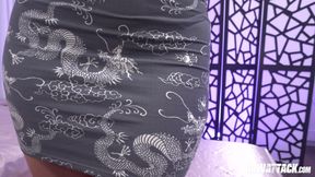 Charlie Valentine Worships Cock Using Her Mouth, Pussy, and Feet