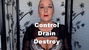 Female Domination Control Drain Destroy HD (WMV)