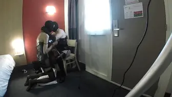 Submissive Crossdresser Blowjob and BDSM Games on Webcam