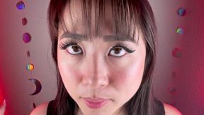 cum on your asian girlfriend’s face and tongue