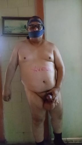Saline ball latino scrotum