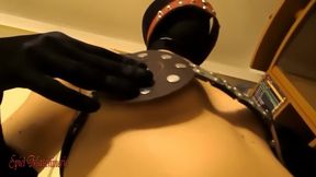 Cruel Spikes Bra And Monster Penis Gag Fun With Verified Amateurs