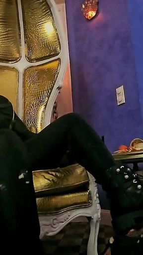 Monika Schmidt Food Crushing Spitting Boot Worship Verbal Humiliation