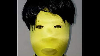 Zentai man Halloween contact lens