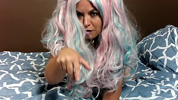 Sexy BBW Kawaii Kitty Cock Sucker