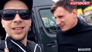 BUMSBUS - Halloween Succubus Jezzicat Takes Big Cock In The Backseat - LETSDOEIT