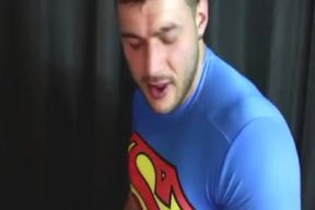 Superman large shlong sperm