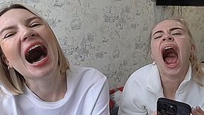 BIG LESBIAN YAWNS!