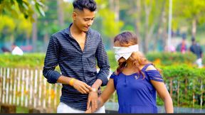 Indian Desi Threesome Step Stepbrother Made His Step Stepsister Have Hardcore Sex with Friend in Hotel Video