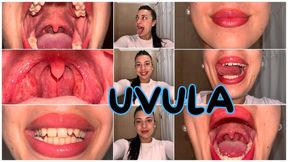 My uvula hangs and shakes while I drool like a whore