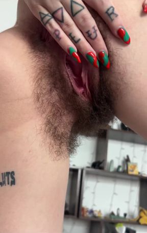 Scary Hairy Unshaved Pussy