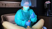 The Doctor Took the Patient's Semen Sample in Hospital