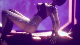 THE CAPTAIN GIVE HIM HIS REWARD DEMI AUTOMATA (Reverse Cowgirl) [Subverse] 3D XXX GAMES