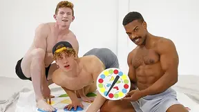 Twister-themed anal fuck with Max Lorde and more