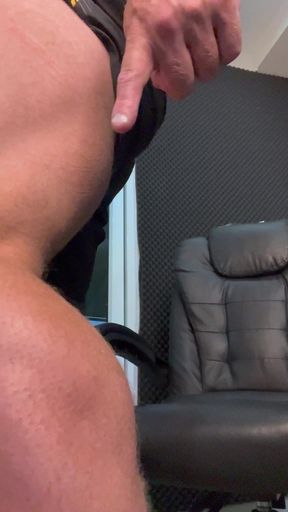 Muscle Ddy Catches You Perving