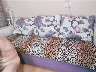 Sexy amateur homemade porno with slender aged pair
