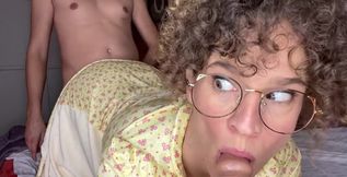 Stepmom and Stepson Threesome JOI and Cum Eating! Such a Beautiful View of Stepmommy's Face Staring Deep Into Your Eyes