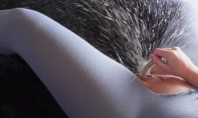 Steamy POV Pantyhose Squirt